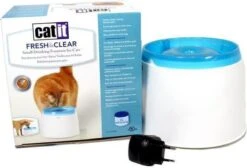 Catit Fresh And Clear - Drinkfontein Kat - Blauw /Wit - 2 L -Kattenbenodigdheden 1200x814 1