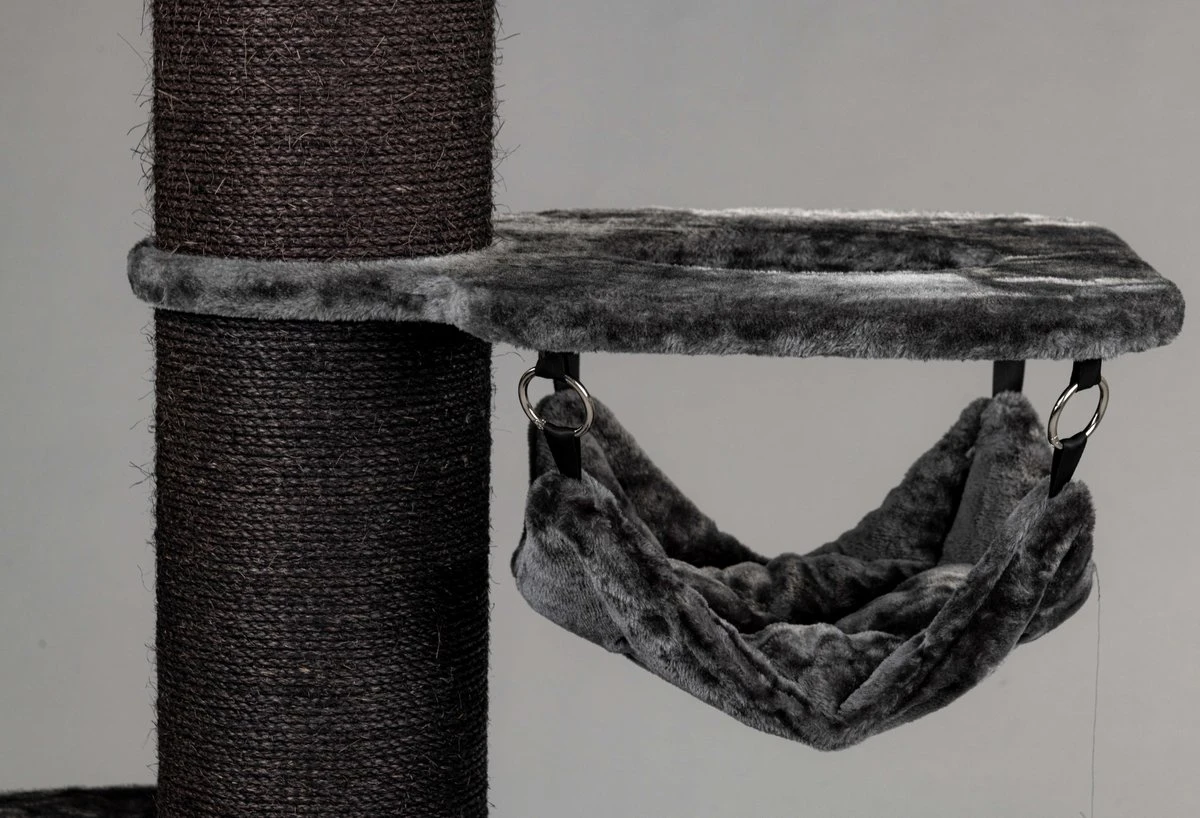 Krabpaal Voor Grote Katten Maine Coon Sleeper Crown Blackline Donkergrijs Antraciet Van RHRQuality 6 Krabpaal Voor Grote Katten Maine Coon Sleeper Crown Blackline Donkergrijs Antraciet Van RHRQuality - Afbeelding 4