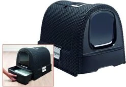 Curver Kattenbak - Antraciet - 51 X 38,5 X 39,5 Cm 30 Curver Kattenbak - Antraciet - 51 X 38,5 X 39,5 Cm -Kattenbenodigdheden 1200x830