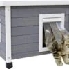 Merkloos Rexa® Kattenhuisje Van Dennenhout Wit/grijs 57x45x43cm | Kattenmand Voor Buiten Of In Huis | Beschermt Kat Tegen Kou En Geeft Veilig Gevoel | Makkelijke Ingang | Hoogwaardig Hout | Kattenbak | Katten Huis 2 Merkloos Rexa® Kattenhuisje Van Dennenhout Wit/grijs 57x45x43cm | Kattenmand Voor Buiten Of In Huis | Beschermt Kat Tegen Kou En Geeft Veilig Gevoel | Makkelijke Ingang | Hoogwaardig Hout | Kattenbak | Katten Huis -Kattenbenodigdheden 1200x842 5