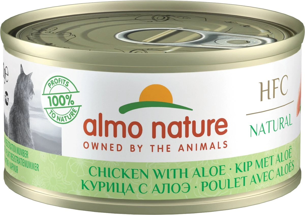 Almo Nature Natvoer Voor Katten - HFC Natural - 24 X 70g - Kippenborst - 24 X 70 Gram 9 Almo Nature Natvoer Voor Katten - HFC Natural - 24 X 70g - Kippenborst - 24 X 70 Gram - Afbeelding 7