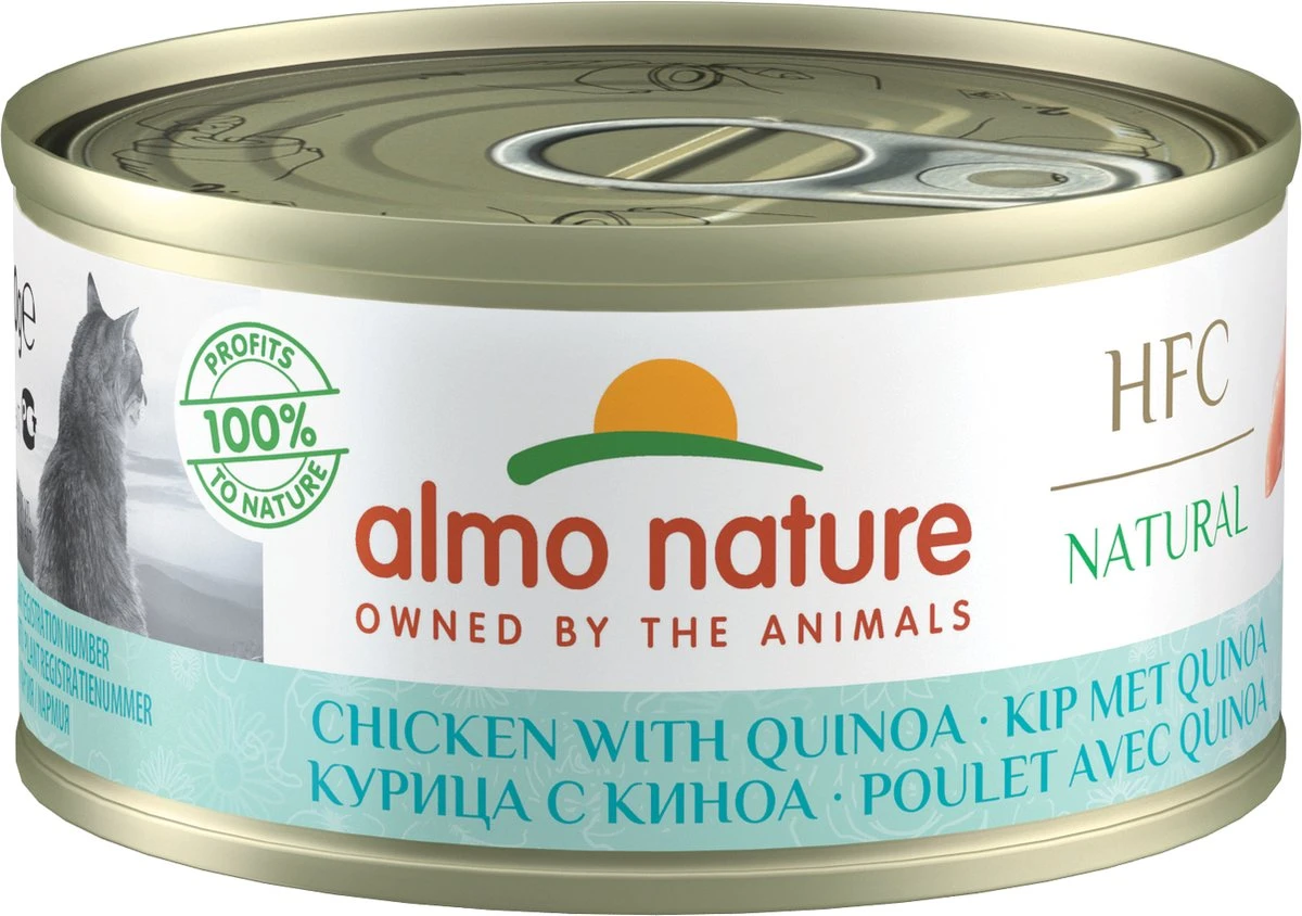Almo Nature Natvoer Voor Katten - HFC Natural - 24 X 70g - Kip En Tonijn - 24 X 70 Gram 19 Almo Nature Natvoer Voor Katten - HFC Natural - 24 X 70g - Kip En Tonijn - 24 X 70 Gram - Afbeelding 17