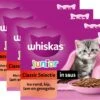 Whiskas Junior Natvoer - Classic - Selectie In Saus - Maaltijdzakjes 48 X 85 G 2 Whiskas Junior Natvoer - Classic - Selectie In Saus - Maaltijdzakjes 48 X 85 G -Kattenbenodigdheden 1200x850