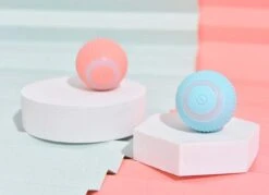 Merkloos EYSS Slimme Bal / Huisdier Speelgoedbal / Kattenspeeltje / Zelfrollende Kattenbal / Smart Rollende Bal / Oplaadbare Speeltje Voor Poesjes /Katten -Kattenbenodigdheden 1200x868 1