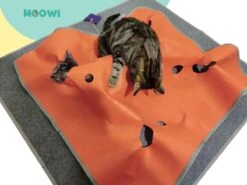 Moowi - Katten Speel Kleed – Kattentunnel – Hide And Seek Spel – Deken Kat – Kattenspeelgoed – Speelmat Katten Grijs – Incl. 2 Sisal Ballen En Verenspeeltje 11 Moowi - Katten Speel Kleed – Kattentunnel – Hide And Seek Spel – Deken Kat – Kattenspeelgoed – Speelmat Katten Grijs – Incl. 2 Sisal Ballen En Verenspeeltje -Kattenbenodigdheden 1200x900 3