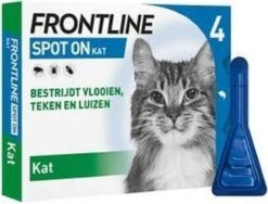 Frontline Spot On - Kat -Tegen Vlooien En Teken - 4 Pipetten -Kattenbenodigdheden 1200x915