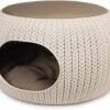 Curver Cozy Pet Home - Kattenmand - Crème - Ø 55 Cm -Kattenbenodigdheden 1200x928 2