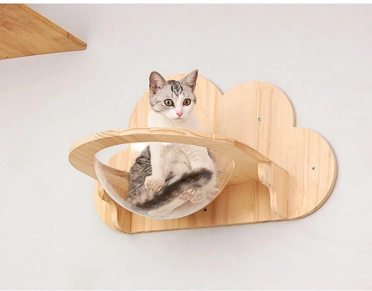 LBB - Katten Klimmuur - Kattenkom En Plateau - Katten Klim Wand - Krabpaal Muur - Klimmuur Kat 3 LBB - Katten Klimmuur - Kattenkom En Plateau - Katten Klim Wand - Krabpaal Muur - Klimmuur Kat