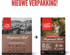 Orijen Regional Red Cat - Kattenvoer - 5.4 Kg -Kattenbenodigdheden 1200x945