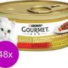Gourmet Gold Cassolettes 85 G - Kattenvoer - 48 X Rund&Tomaat -Kattenbenodigdheden 1200x966