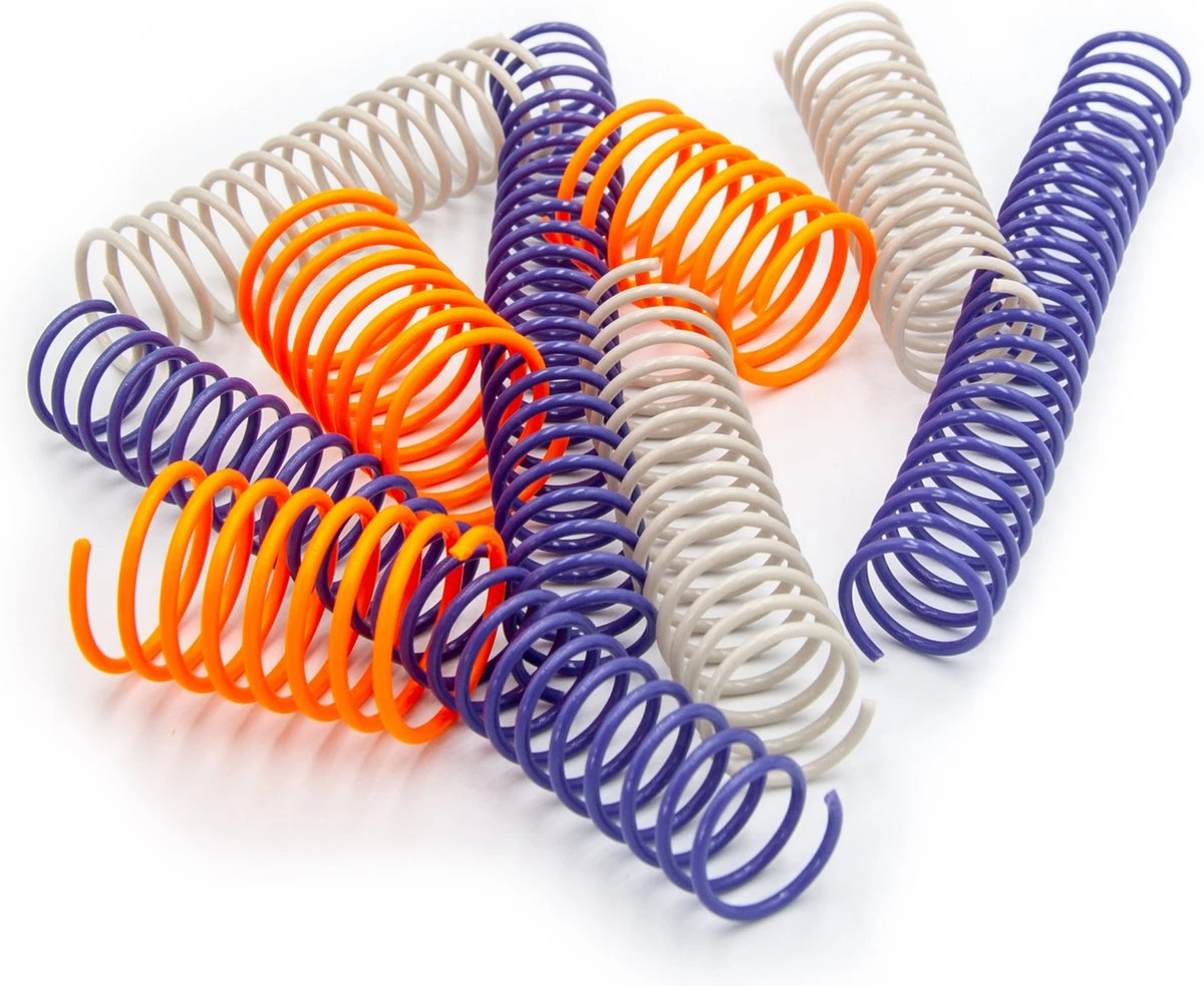 Pettadore Springs - Kattenveertjes - Kattenspeelgoed - Kattenspeeltjes - 9 Stuks 3 Pettadore Springs - Kattenveertjes - Kattenspeelgoed - Kattenspeeltjes - 9 Stuks
