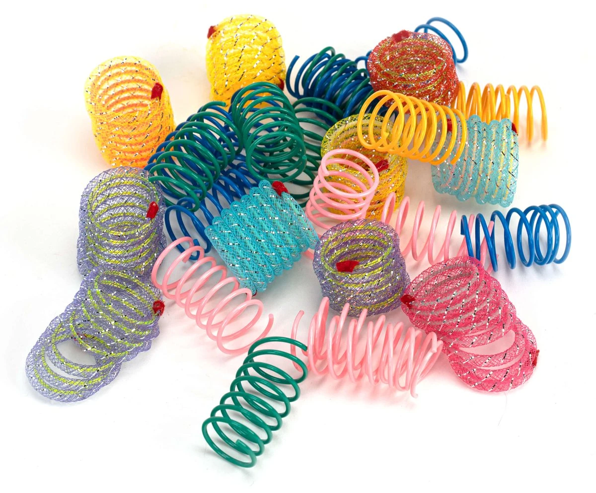 Moowi - Springveren 30 Stuks - Kat - Kattenveertjes - Kattenspeelgoed 3 Moowi - Springveren 30 Stuks - Kat - Kattenveertjes - Kattenspeelgoed