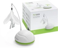 Petgeek Running Smart - Kattenspeeltjes Intelligentie - Kattenspeelgoed - Automatische Bewegingen - Kattenspeeltjes -Kattenbenodigdheden 1200x997