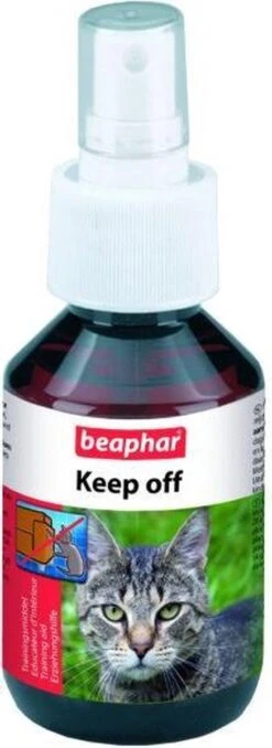 Beaphar Keep Off - Kat - 100 Ml -Kattenbenodigdheden 437x1200