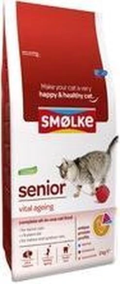Smolke Senior Kat 4 Kg - Kat -Kattenbenodigdheden 508x1200