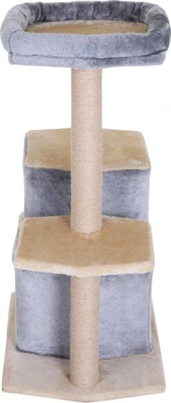 PawHut Krabpaal Kattenboom Met Grot Klimboom Kattenhuis Sisal Paal Sisal Grijs D30-218 14 PawHut Krabpaal Kattenboom Met Grot Klimboom Kattenhuis Sisal Paal Sisal Grijs D30-218 -Kattenbenodigdheden 509x1200