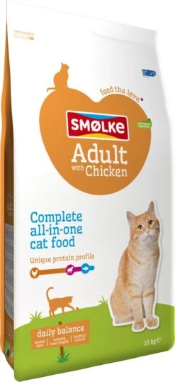 Smolke Adult Chicken & Rice 10 Kg - Kat -Kattenbenodigdheden 551x1200