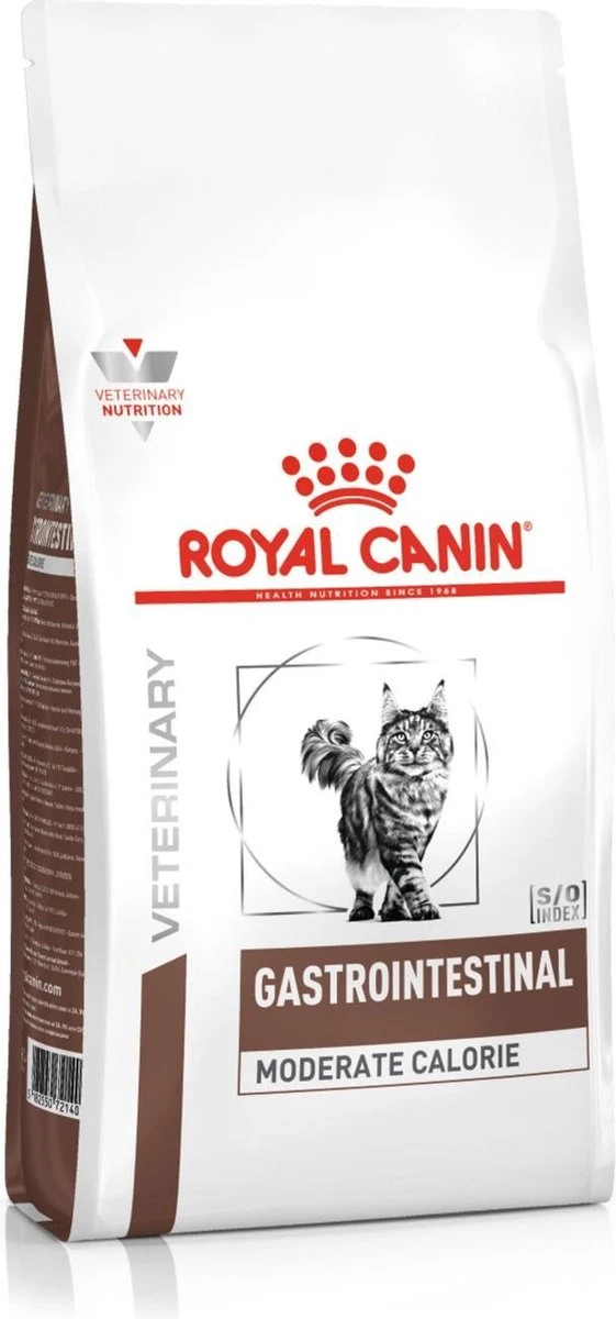 Royal Canin Gastro Intestinal Moderate Calorie - Kattenvoer - 4 Kg 3 Royal Canin Gastro Intestinal Moderate Calorie - Kattenvoer - 4 Kg