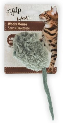All For Paws Catnip Wooly Mouse -Kattenbenodigdheden 617x1200
