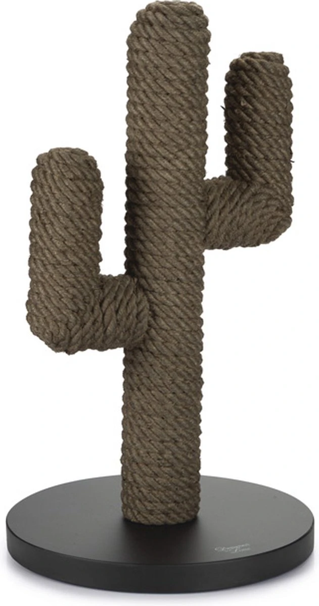 Designed By Lotte Cactus - Krabpaal - Zwart - 35x35x60 Cm 3 Designed By Lotte Cactus - Krabpaal - Zwart - 35x35x60 Cm