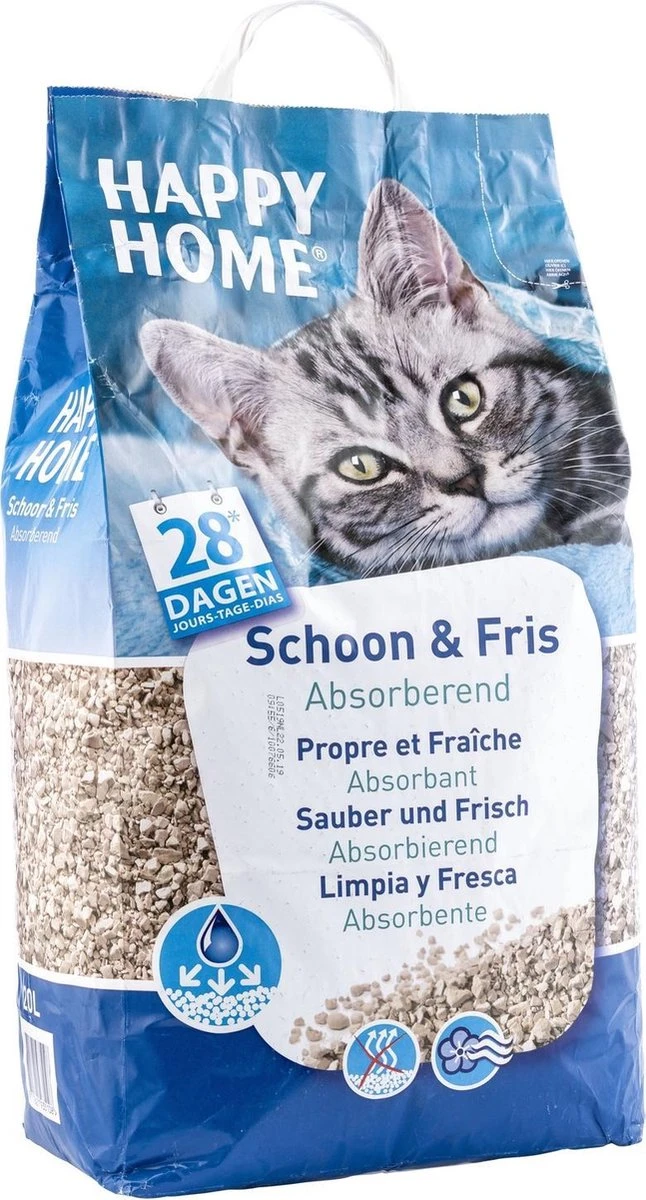 Happy Home Clean Fresh - Kattenbakvulling - 20 L 3 Happy Home Clean Fresh - Kattenbakvulling - 20 L