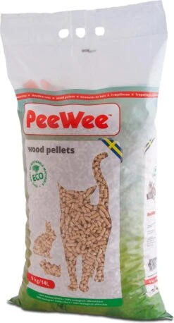 Peewee Houtkorrels Kattenbakvulling - 9 Kg (14l) -Kattenbenodigdheden 647x1200 2
