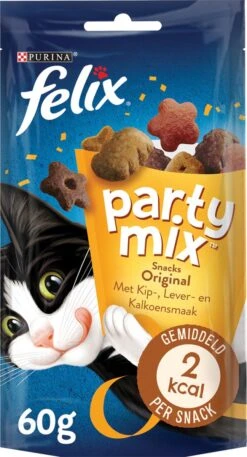 Felix Cat Snacks Party Mix - Kattensnacks Original En Seaside - 16 X 60g 18 Felix Cat Snacks Party Mix - Kattensnacks Original En Seaside - 16 X 60g -Kattenbenodigdheden 649x1200 2