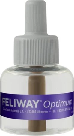 Feliway Optimum - Navulling - Flacon 48ml - Anti-stress Kat -Kattenbenodigdheden 654x1200 1