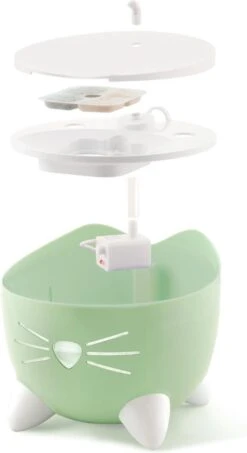 Catit Pixi Fountain - Kattendrinkbak - 20x20x16 Cm Groen 18 Catit Pixi Fountain - Kattendrinkbak - 20x20x16 Cm Groen -Kattenbenodigdheden 654x1200 2