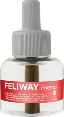 Feliway Friends - Navulling - 1 X 48 Ml - Anti-conflict Voor Katten -Kattenbenodigdheden 656x1200 4