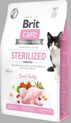 Brit Care Cat Grainfree Adult Sterilized Weight Control Fresh Duck & Turkey 7 Kg - Kat