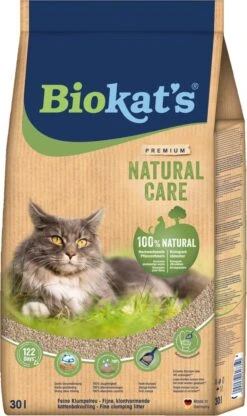 Biokat's Natural Care - 30 L - Kattenbakvulling - Klontvormend - Zonder Geur 11 Biokat's Natural Care - 30 L - Kattenbakvulling - Klontvormend - Zonder Geur -Kattenbenodigdheden 712x1200