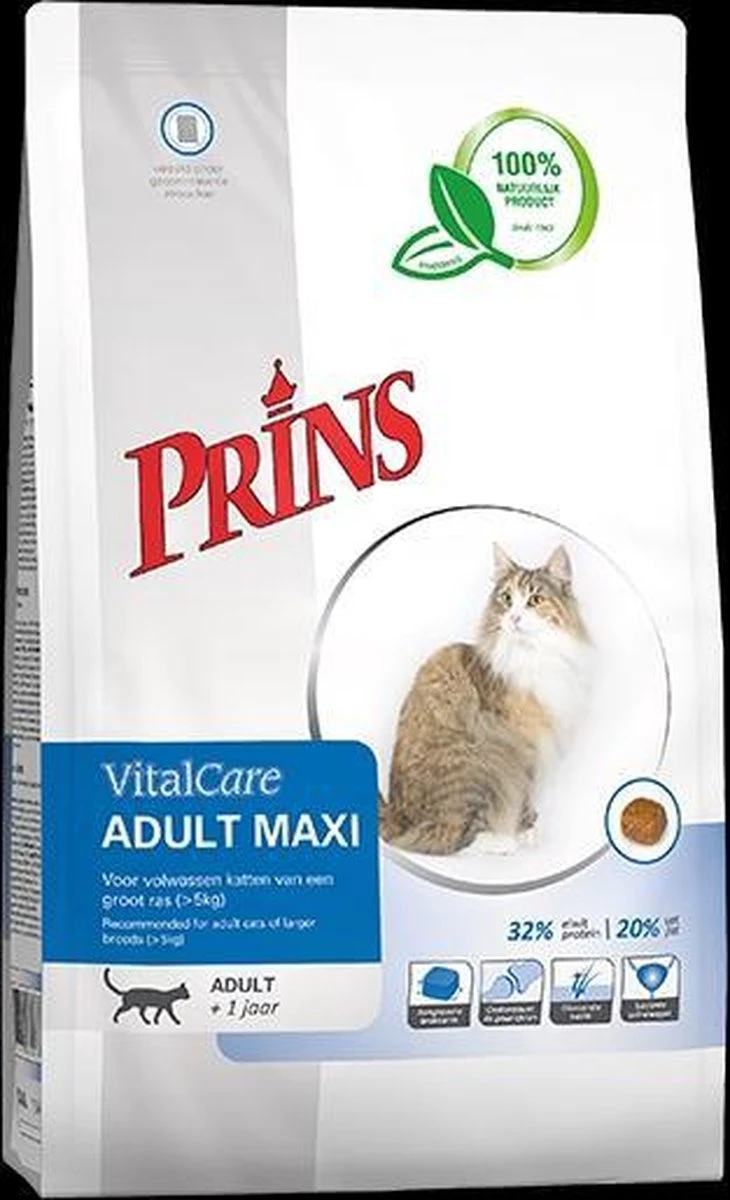 Prins VitalCare Adult Maxi - Kattenvoer - 10 Kg - Kat 15 Prins VitalCare Adult Maxi - Kattenvoer - 10 Kg - Kat - Afbeelding 13