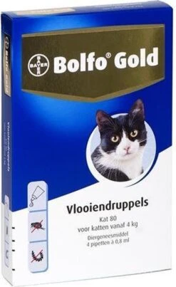 Bayer Bolfo Gold 40 Anti Vlooienmiddel - Kat - 0 Tot 4 Kg - 2 Pipetten -Kattenbenodigdheden 735x1200 4