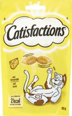Catisfactions Kattensnoepjes - Kaas - Kattensnack - 60 G - 1 Zakje 16 Catisfactions Kattensnoepjes - Kaas - Kattensnack - 60 G - 1 Zakje -Kattenbenodigdheden 746x1200 1