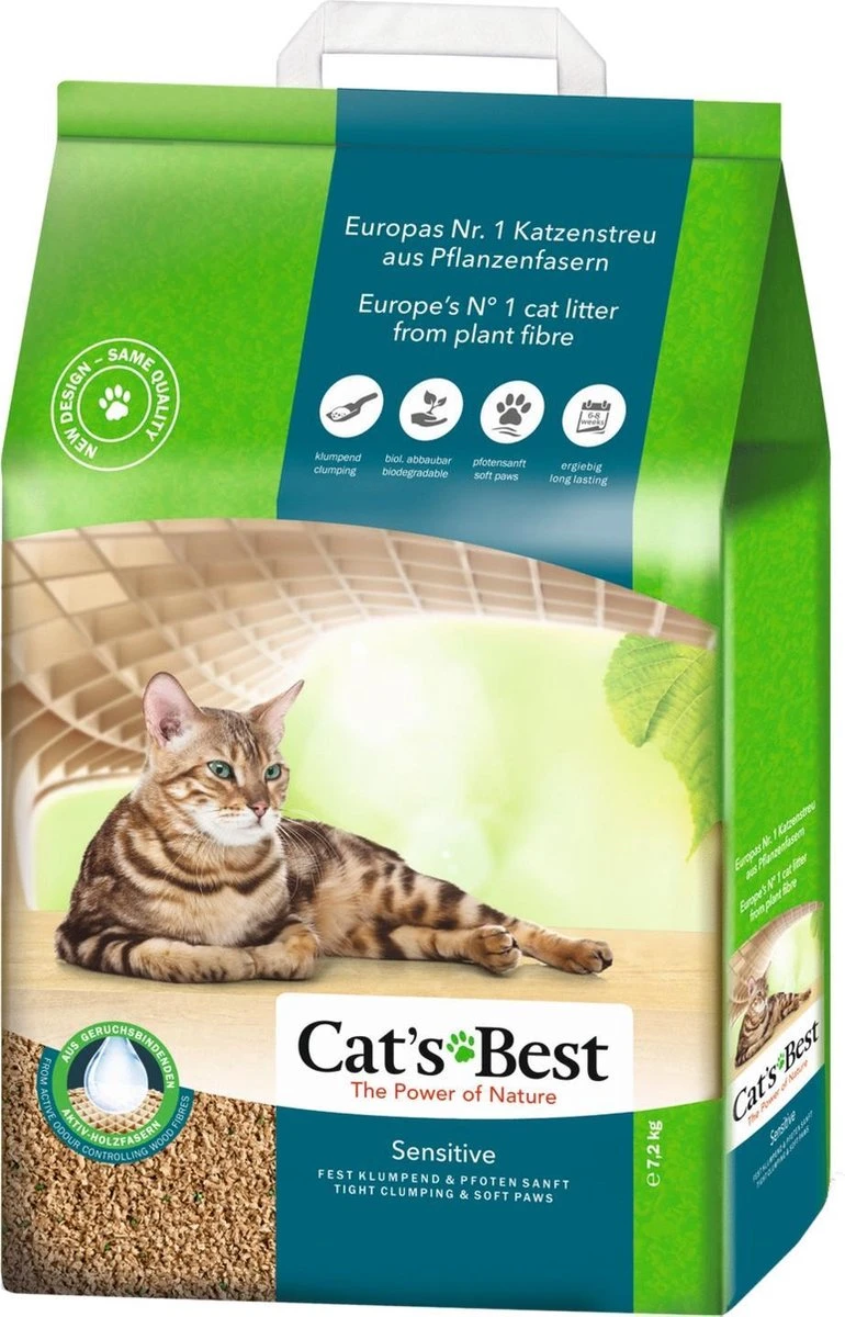Cat's Best Sensitive - Kattenbakvulling - 20 L 3 Cat's Best Sensitive - Kattenbakvulling - 20 L