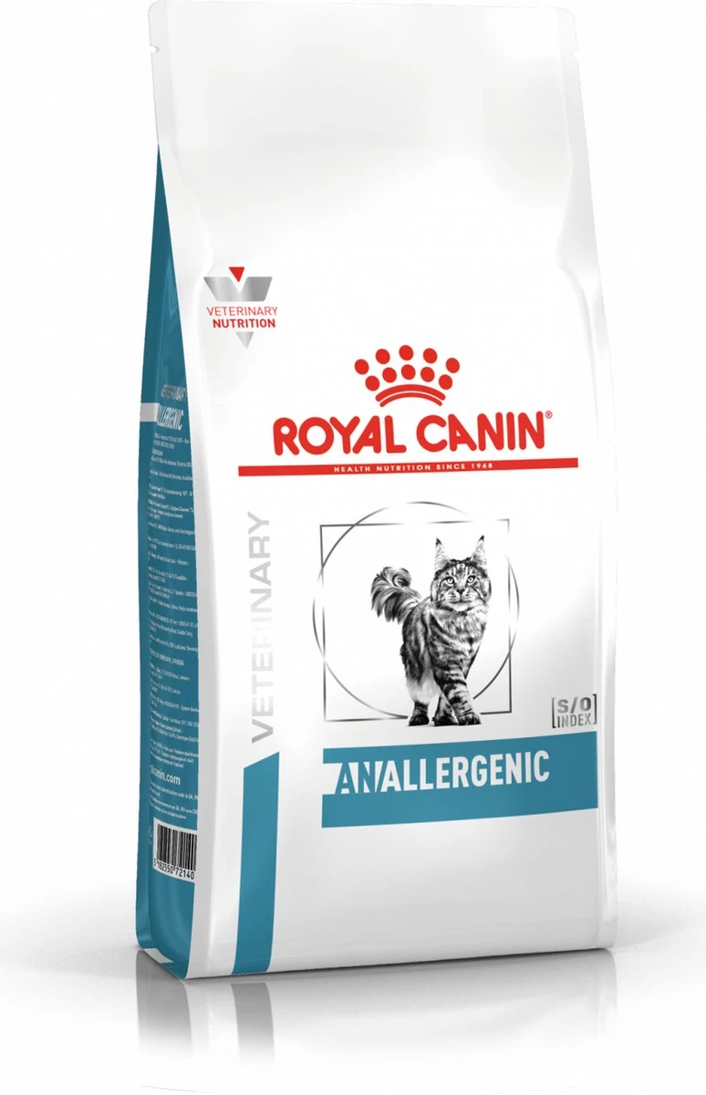 Royal Canin Veterinary Diet Cat Anallergenic - Kattenvoer - 2 Kg 8 Royal Canin Veterinary Diet Cat Anallergenic - Kattenvoer - 2 Kg - Afbeelding 6
