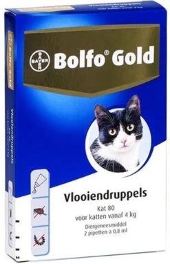 Bayer Bolfo Gold 40 Anti Vlooienmiddel - Kat - 0 Tot 4 Kg - 2 Pipetten -Kattenbenodigdheden 776x1200 3