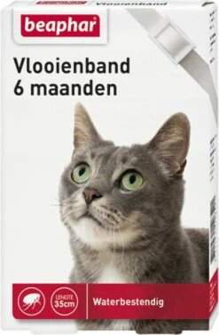 Beaphar Vlooienband - Wit - 1 Stuk -Kattenbenodigdheden 784x1200 1