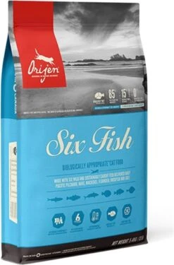 Orijen Kattenvoer Whole Prey Six Fish 5,4 Kg -Kattenbenodigdheden 790x1200