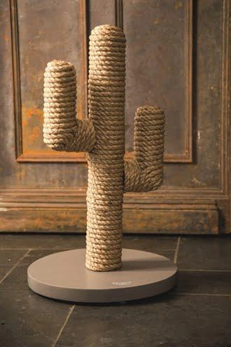 Designed By Lotte Houten Cactus - Krabpaal - Taupe - 35 X 35 X 60 Cm 16 Designed By Lotte Houten Cactus - Krabpaal - Taupe - 35 X 35 X 60 Cm - Afbeelding 14