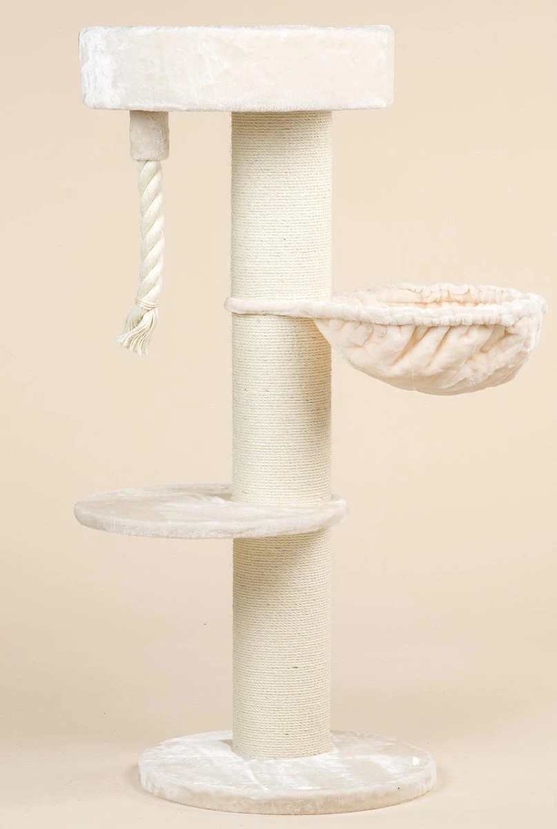 Krabpaal Voor Grote Katten Maine Coon Sleeper De Luxe Crème Beige Van RHRQuality 16 Krabpaal Voor Grote Katten Maine Coon Sleeper De Luxe Crème Beige Van RHRQuality - Afbeelding 14