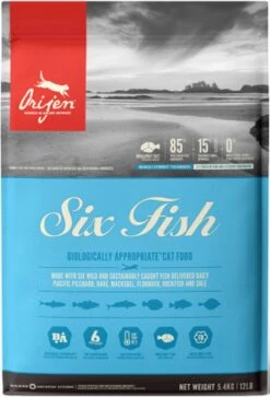 Orijen Kattenvoer Whole Prey Six Fish 5,4 Kg -Kattenbenodigdheden 817x1200