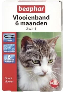 Beaphar Vlooienband Kat - Vlooienbestrijding - Zwart -Kattenbenodigdheden 823x1200 6