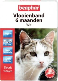 Beaphar Vlooienband - Wit - 1 Stuk -Kattenbenodigdheden 858x1200 1