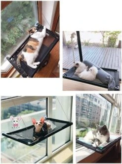 Kattenhangmat - Hangmat Kat- Kattenhangmat Raam – Kattenbed - Kattenhangmand - Kattenkussen -Kattenbenodigdheden 896x1200 2