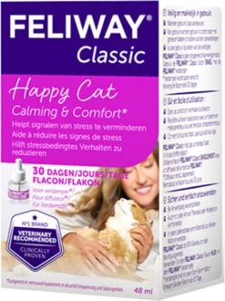 Feliway Classic - Navulling - 48 Ml - Anti-stress Kat -Kattenbenodigdheden 899x1200 1