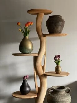 Boomsculptuur Met Ronde Plateaus Voor Planten Of Katten 200cm Hoog -Kattenbenodigdheden 899x1200 18