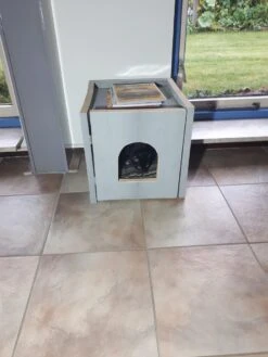 Bronneger Exclusive - Kattenhuis - XXL - Kattenbak Ombouw Kast - Kattenmand 17 Bronneger Exclusive - Kattenhuis - XXL - Kattenbak Ombouw Kast - Kattenmand -Kattenbenodigdheden 900x1200 23