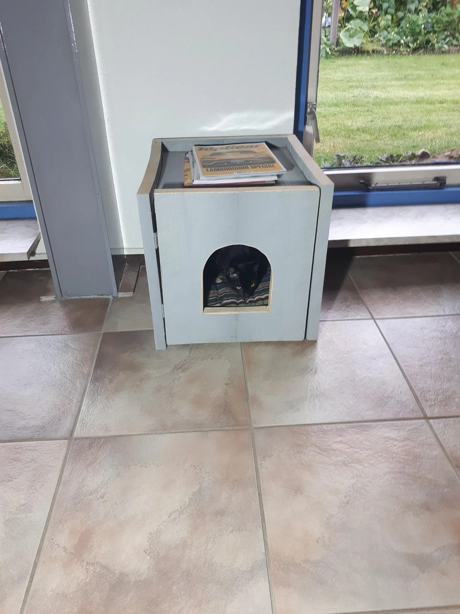 Bronneger Exclusive - Kattenhuis - XXL - Kattenbak Ombouw Kast - Kattenmand 7 Bronneger Exclusive - Kattenhuis - XXL - Kattenbak Ombouw Kast - Kattenmand - Afbeelding 5